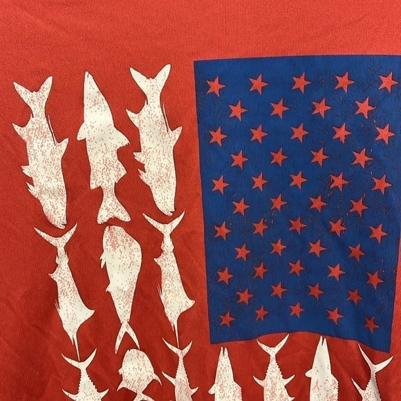 Columbia Shirt with Flag Fish - Picture 3 of 6